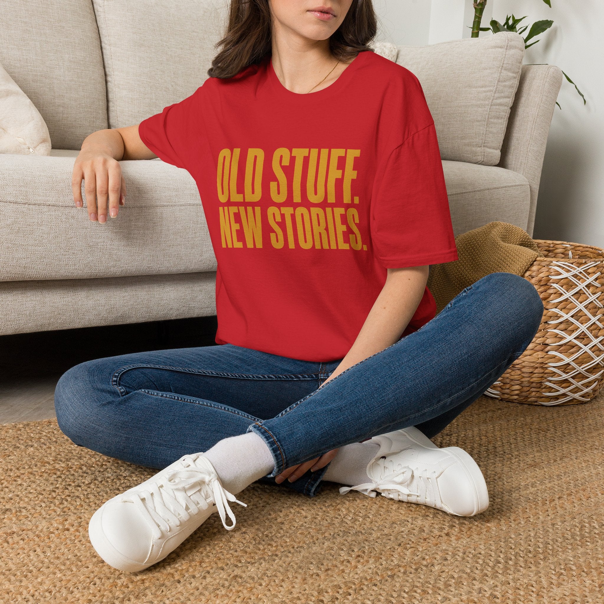 Old Stuff New Stories-T-Shirt