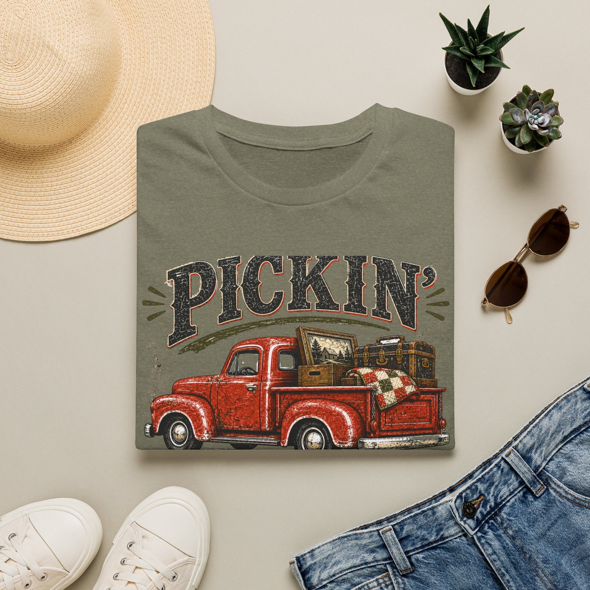 Pickin' Ain't Easy-T-Shirt