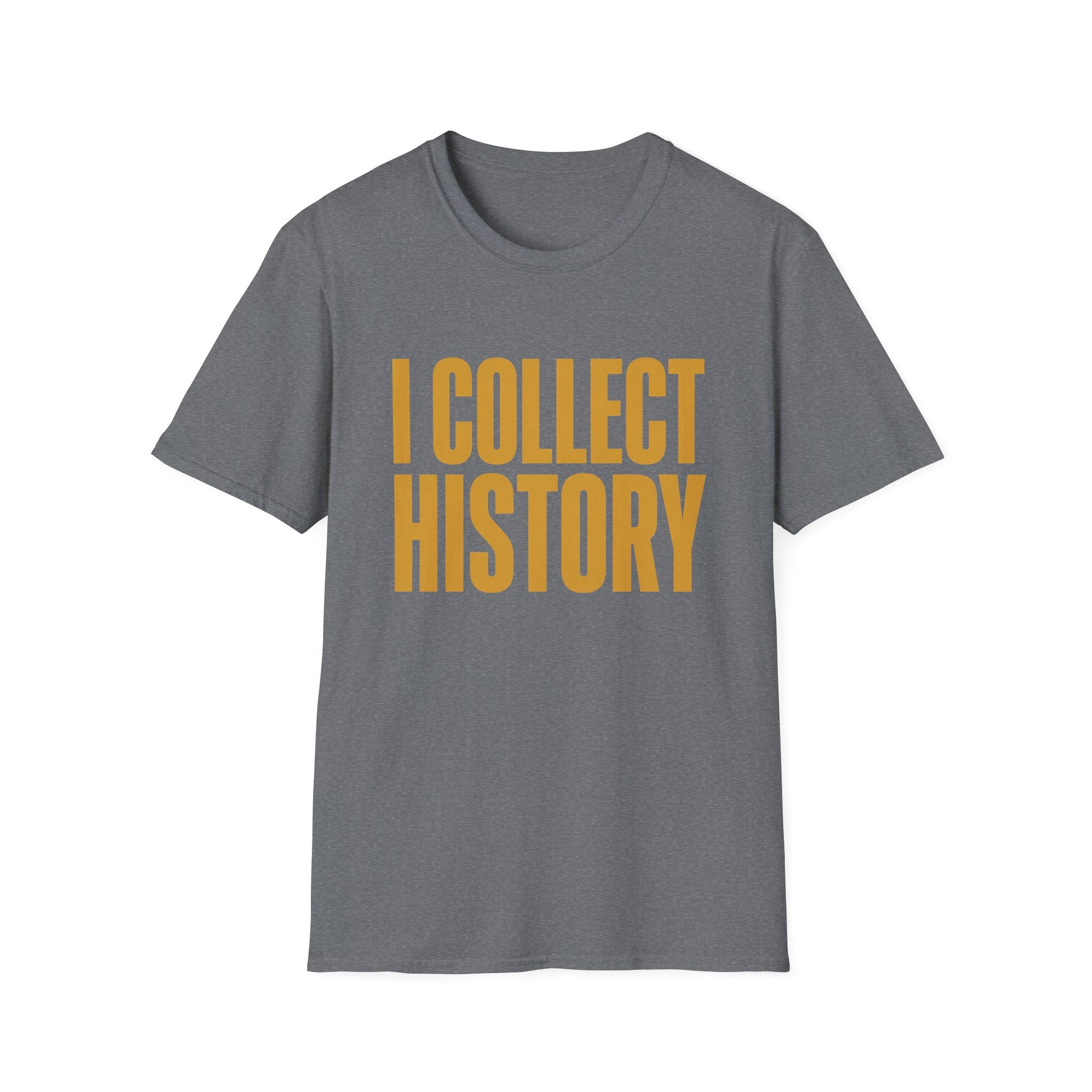 I Collect History-Typo-T-Shirt