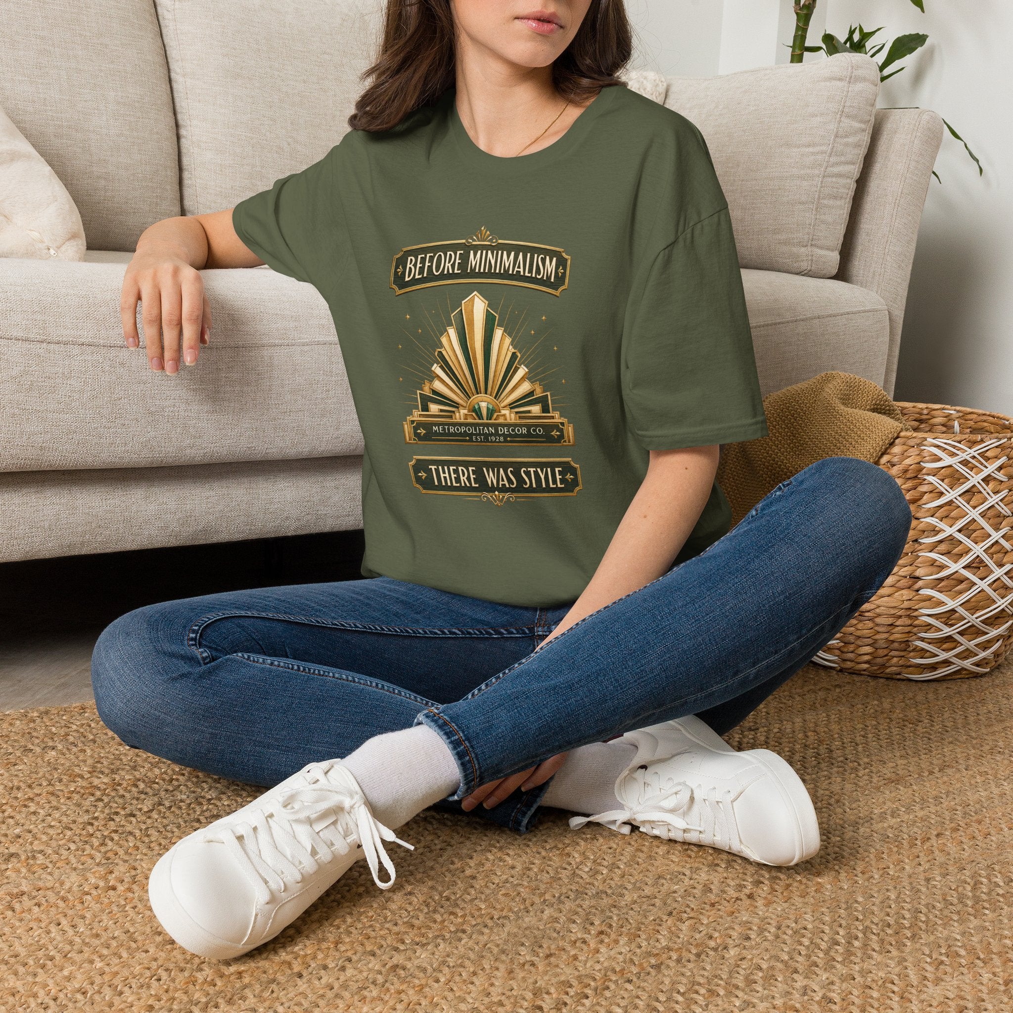Before Minimalism There Was Style-T-Shirt
