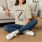 Before Keyboards There Was Cursive-T-Shirt