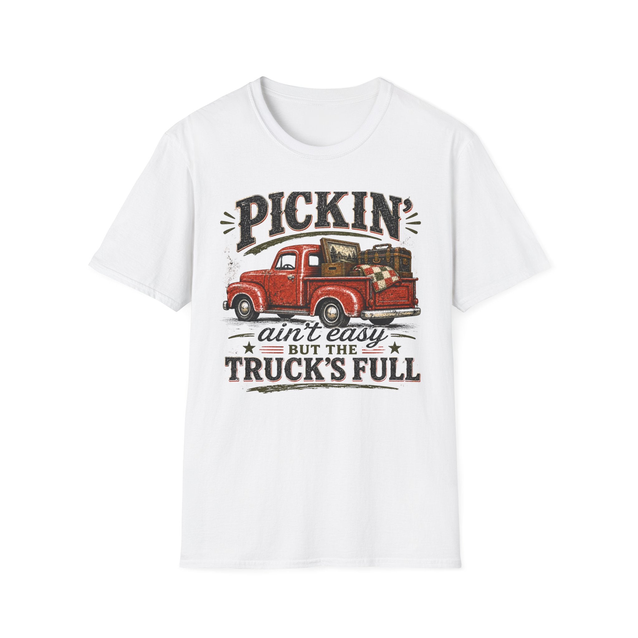 Pickin' Ain't Easy-T-Shirt