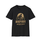 Bigfoot the Hunt Never Ends-T-Shirt