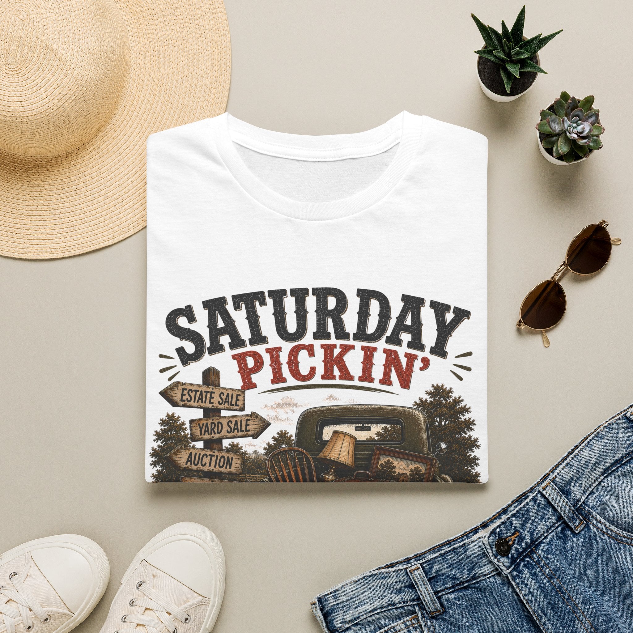 Saturday Pickin'-T-Shirt