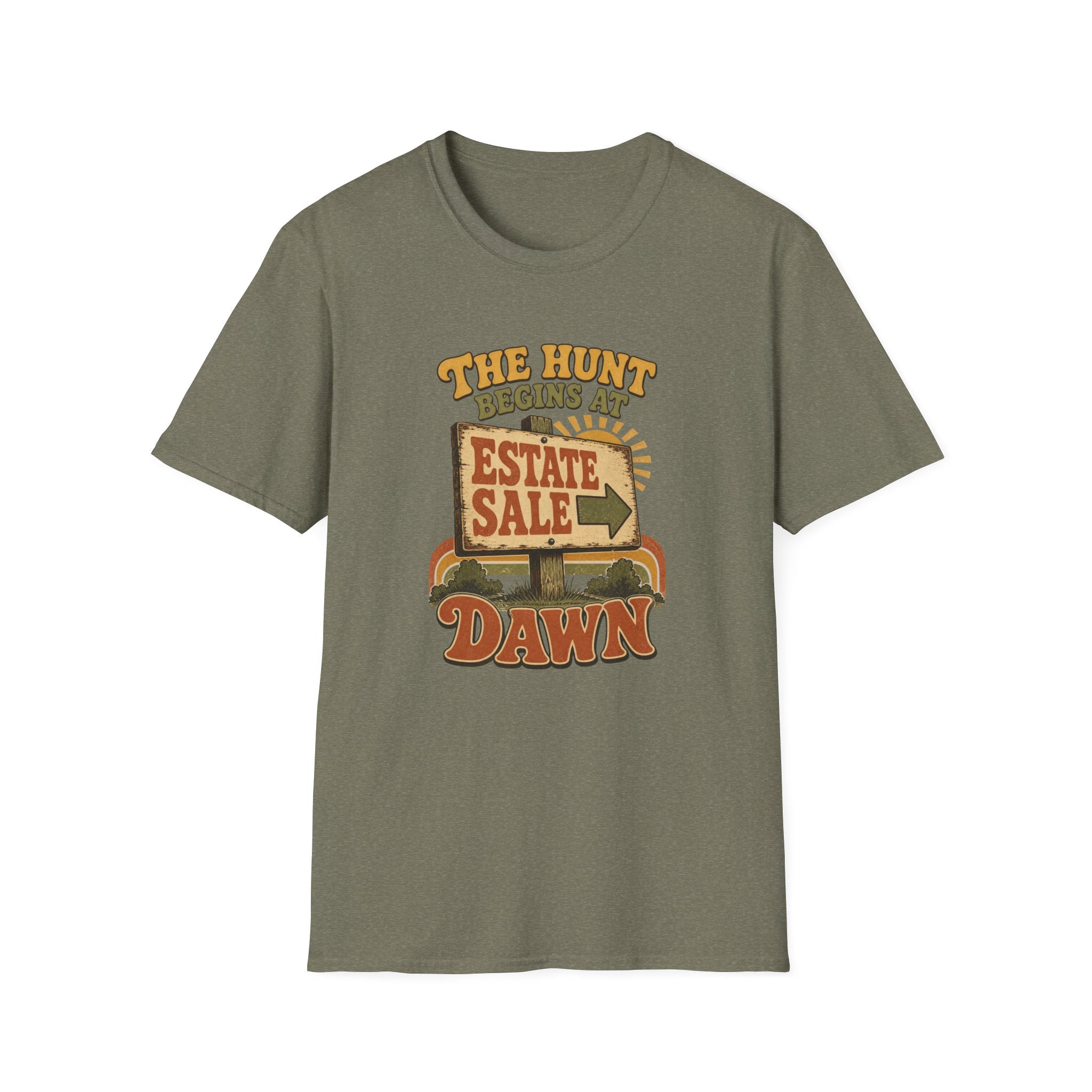 The Hunt Begins at Dawn-T-Shirt