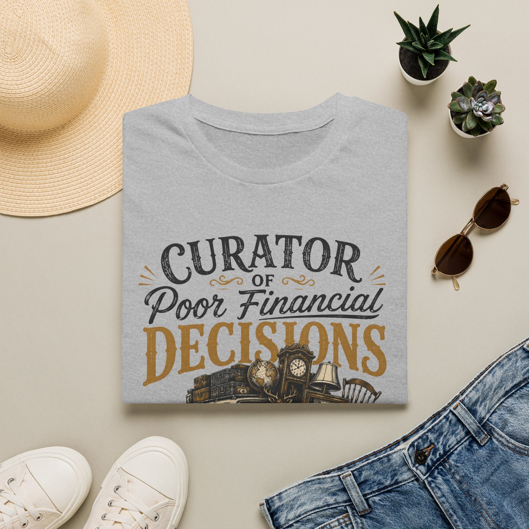 Curator of Poor Financial Decisions-T-Shirt