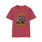 I Came I Saw I Outbid-T-Shirt