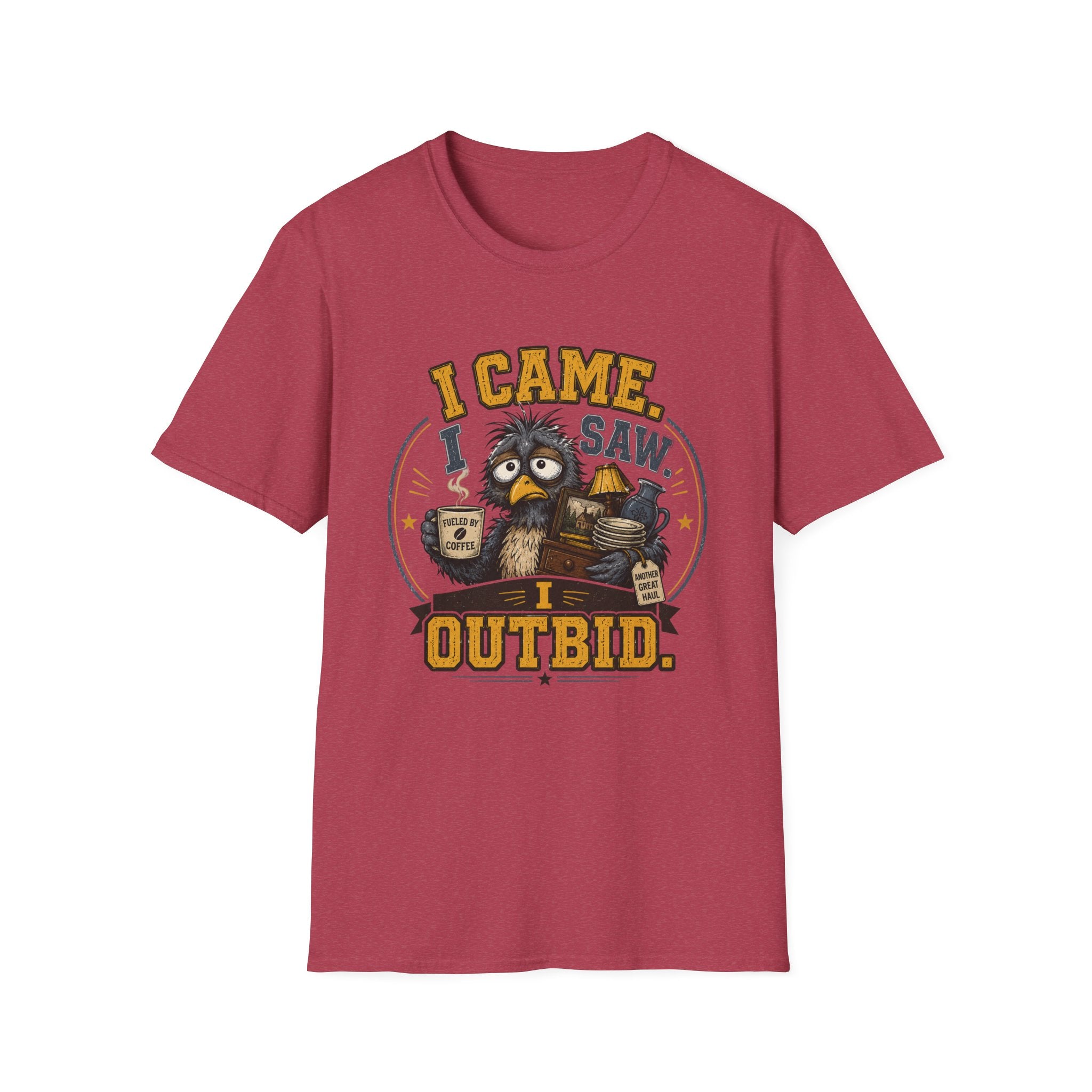 I Came I Saw I Outbid-T-Shirt