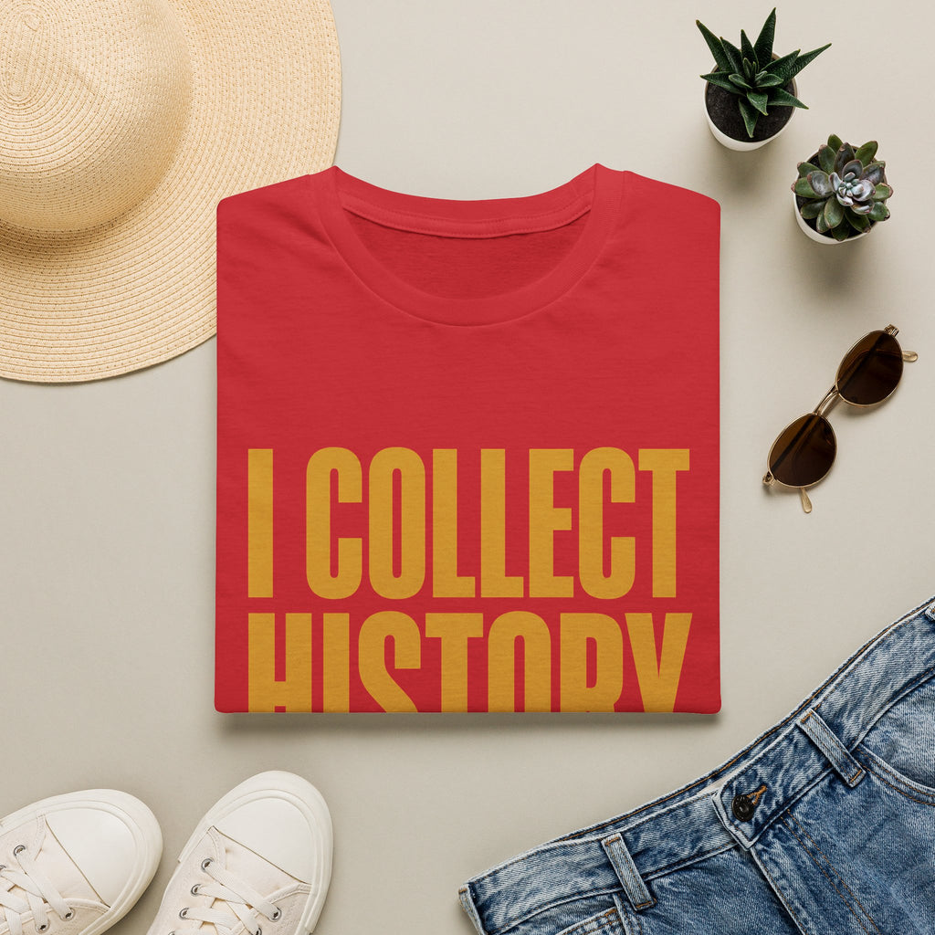 I Collect History-Typo-T-Shirt