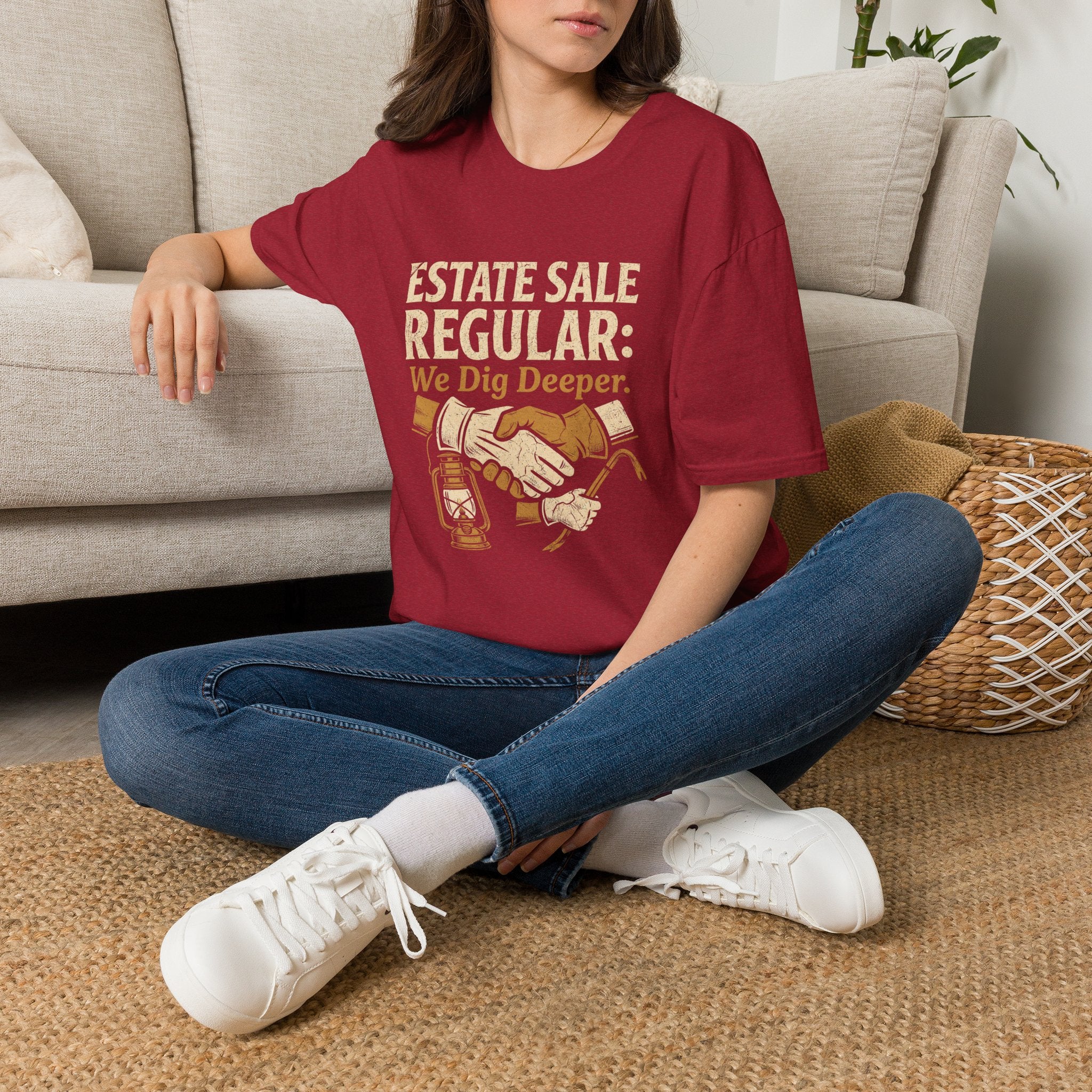 Estate Sale Regular: We Dig Deeper-T-Shirt