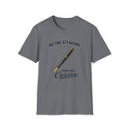 Before Keyboards There Was Cursive-T-Shirt