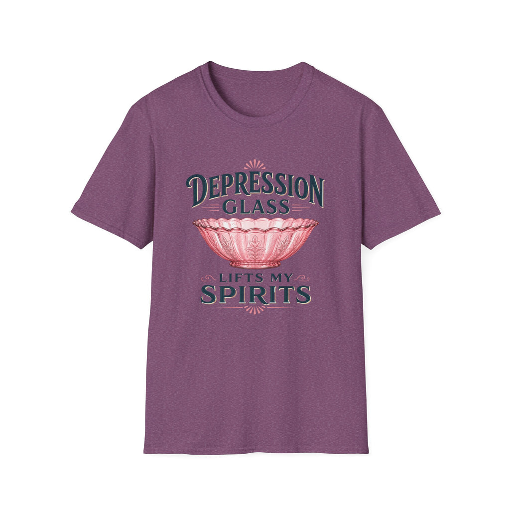 Depression Glass Lifts My Spirits-T-Shirt