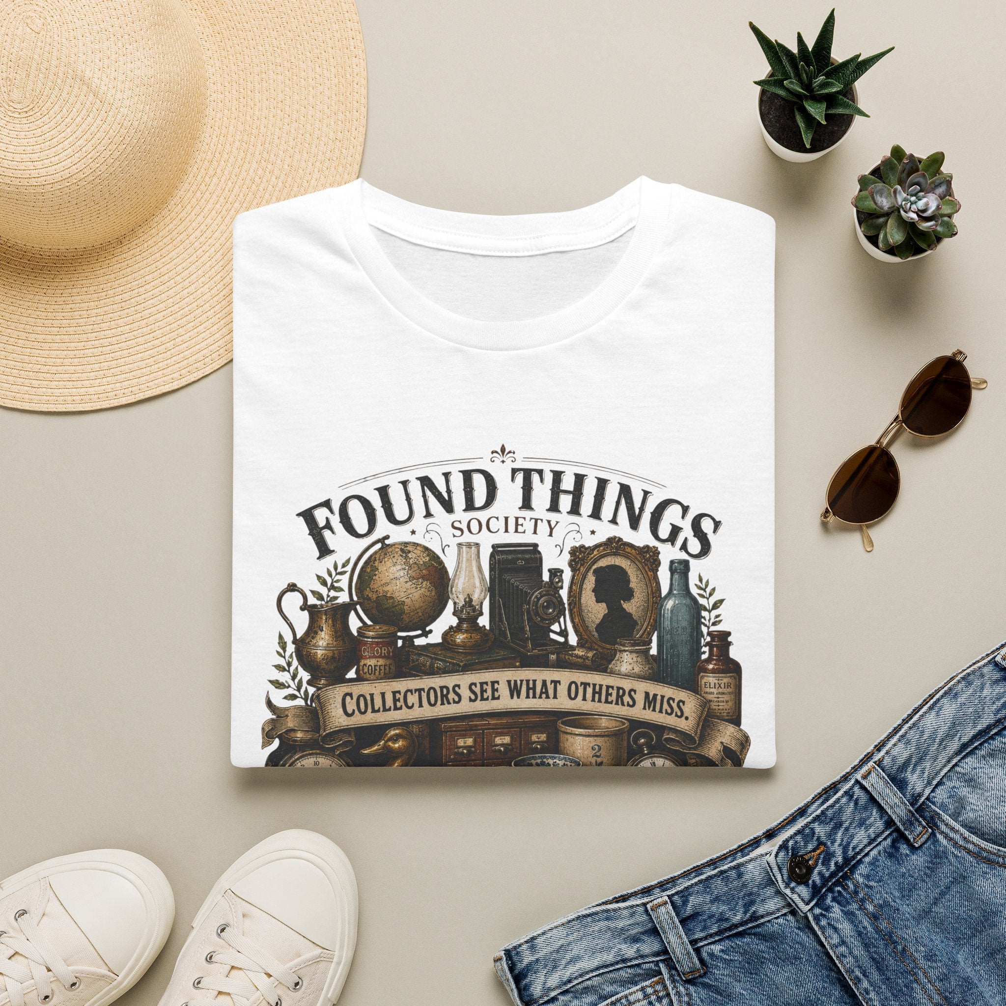 Found Things Society-T-Shirt