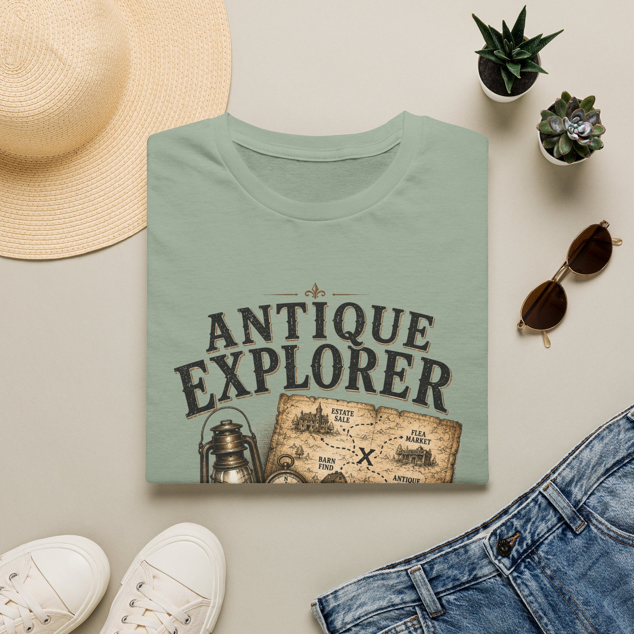 Antique Explorer-T-Shirt