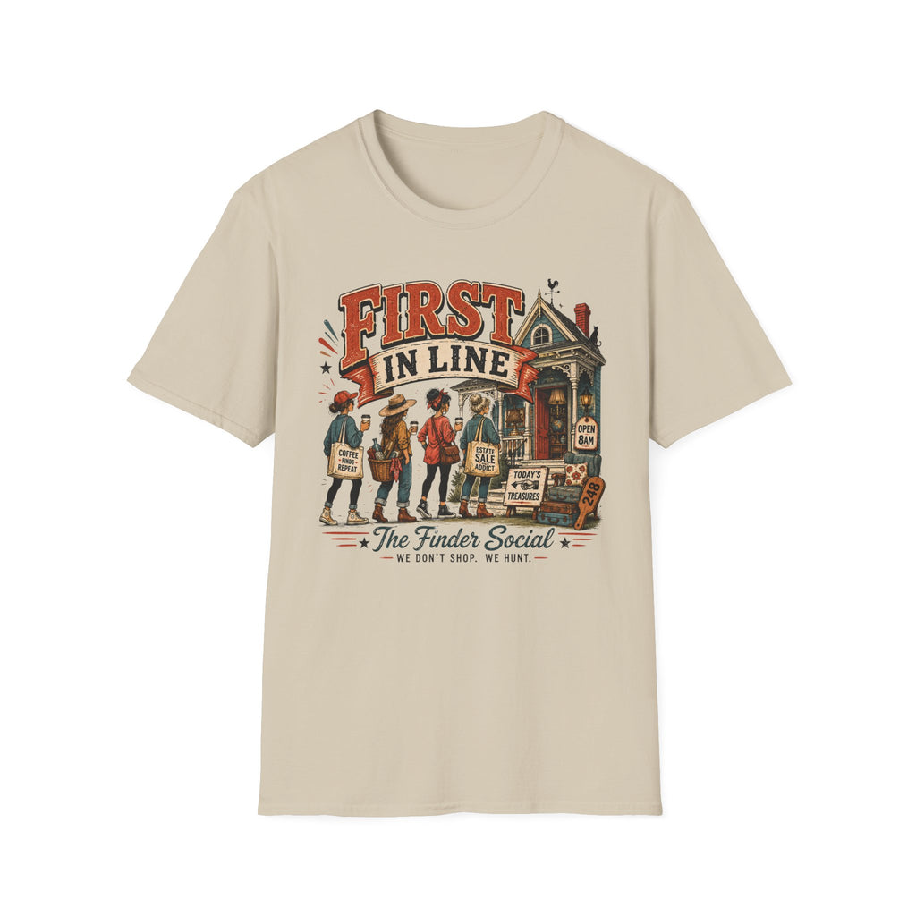 First In Line-Ladies-T-Shirt