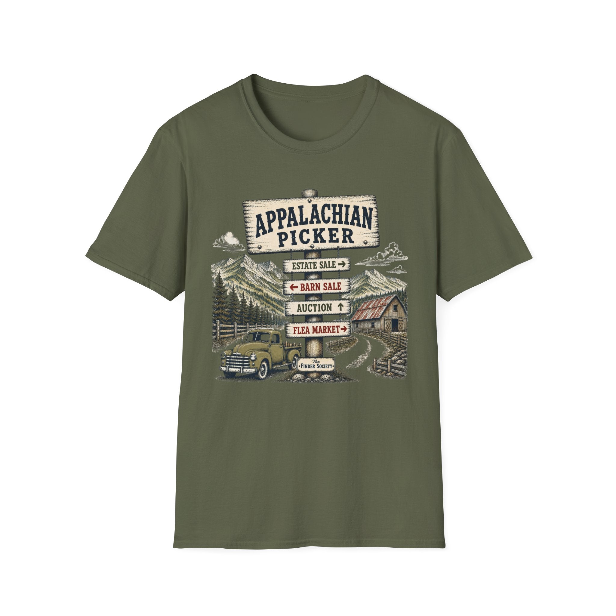 Appalachian Picker -T-Shirt