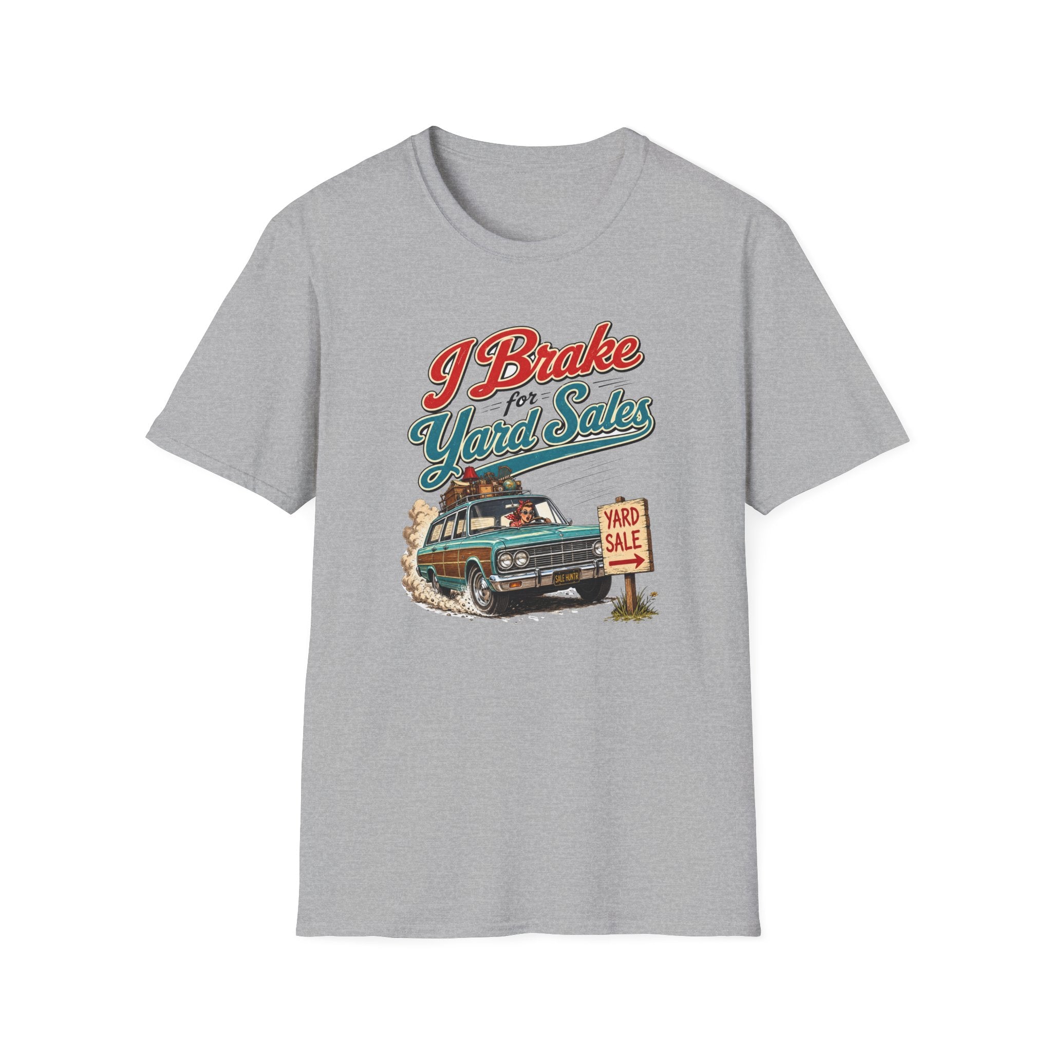 I Brake For Yard Sales-T-Shirt