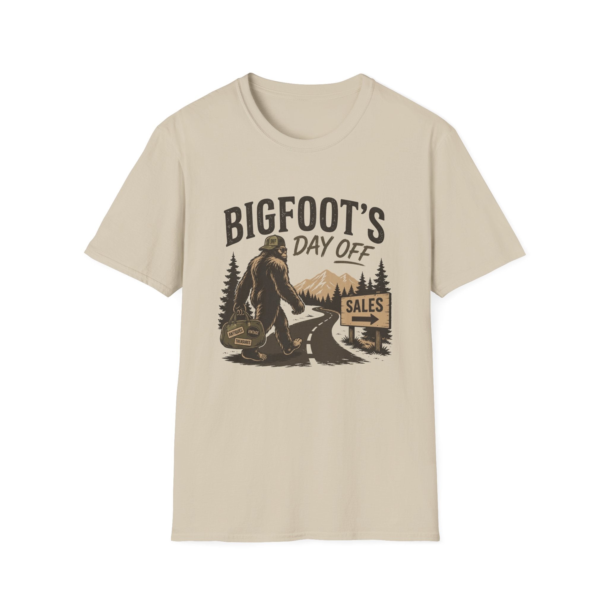 Bigfoot's Day Off-T-Shirt