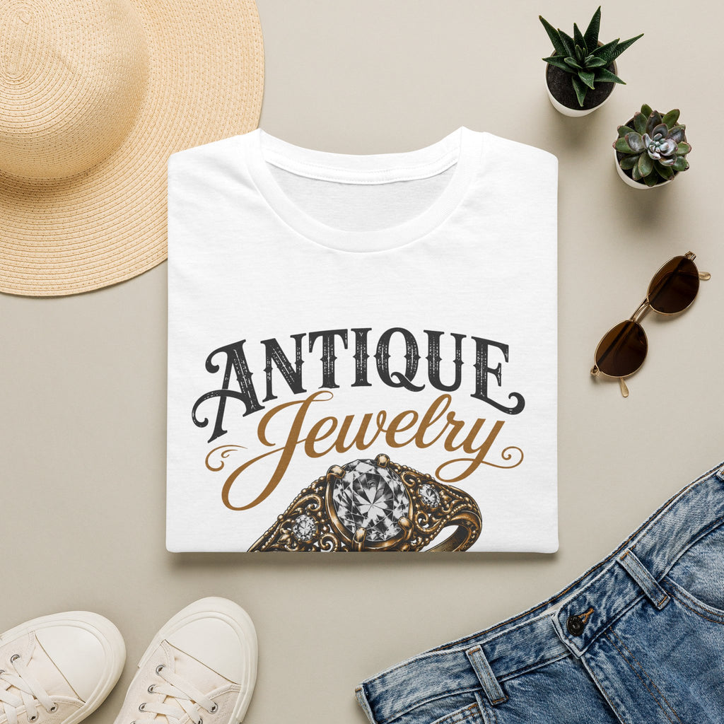 Antique Jewelry Doesn't Age It Matures-T-Shirt
