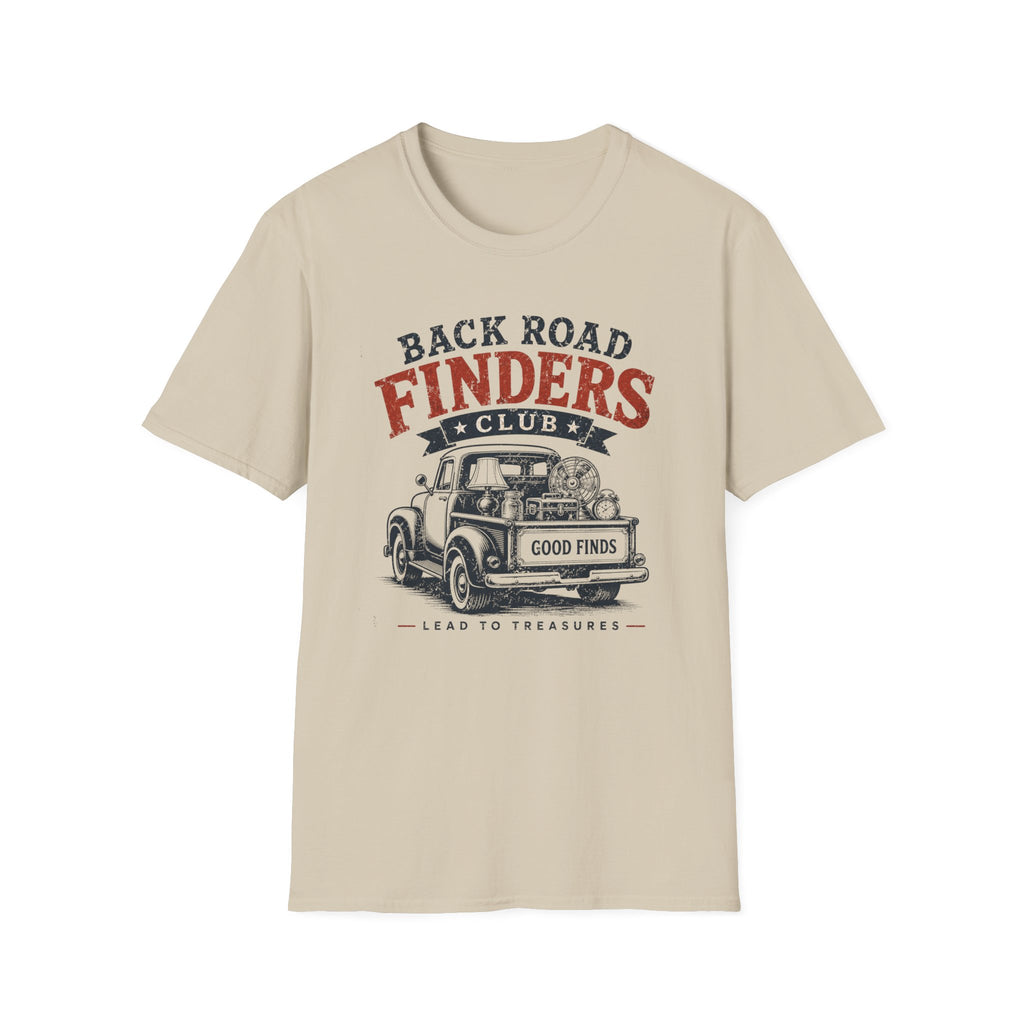 Back Road Finders Club-T-Shirt