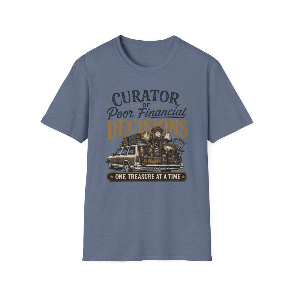 Curator of Poor Financial Decisions-T-Shirt