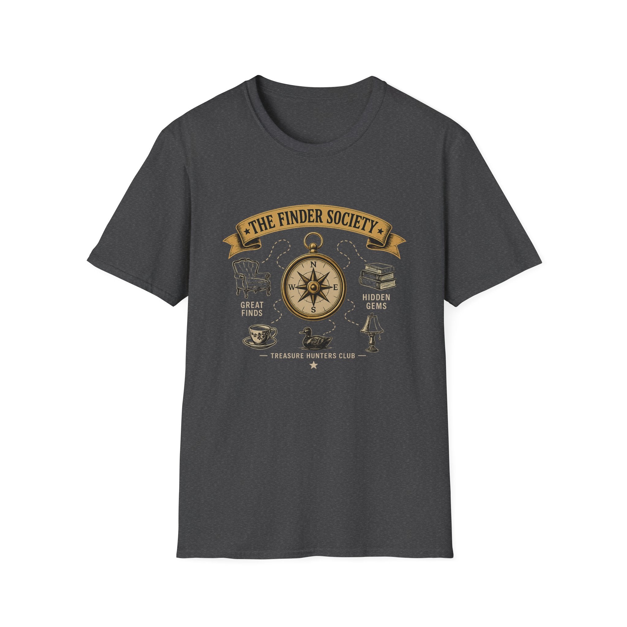 The Finder Society Treasure Hunters Club-T-Shirt