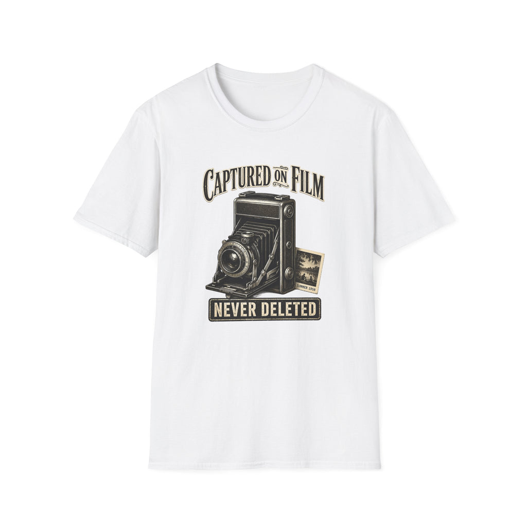 Captured On Film Never Deleted-T-Shirt