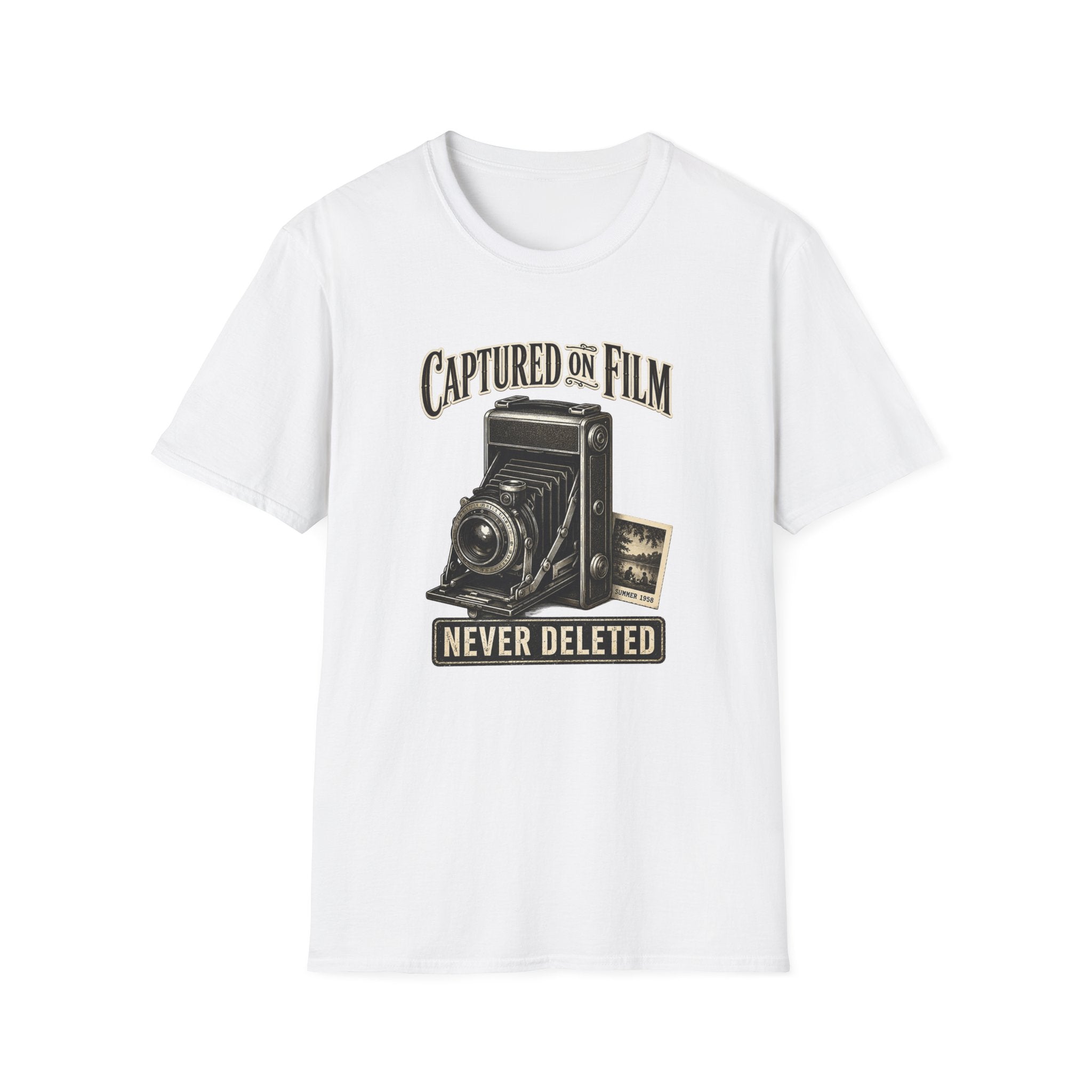 Captured On Film Never Deleted-T-Shirt