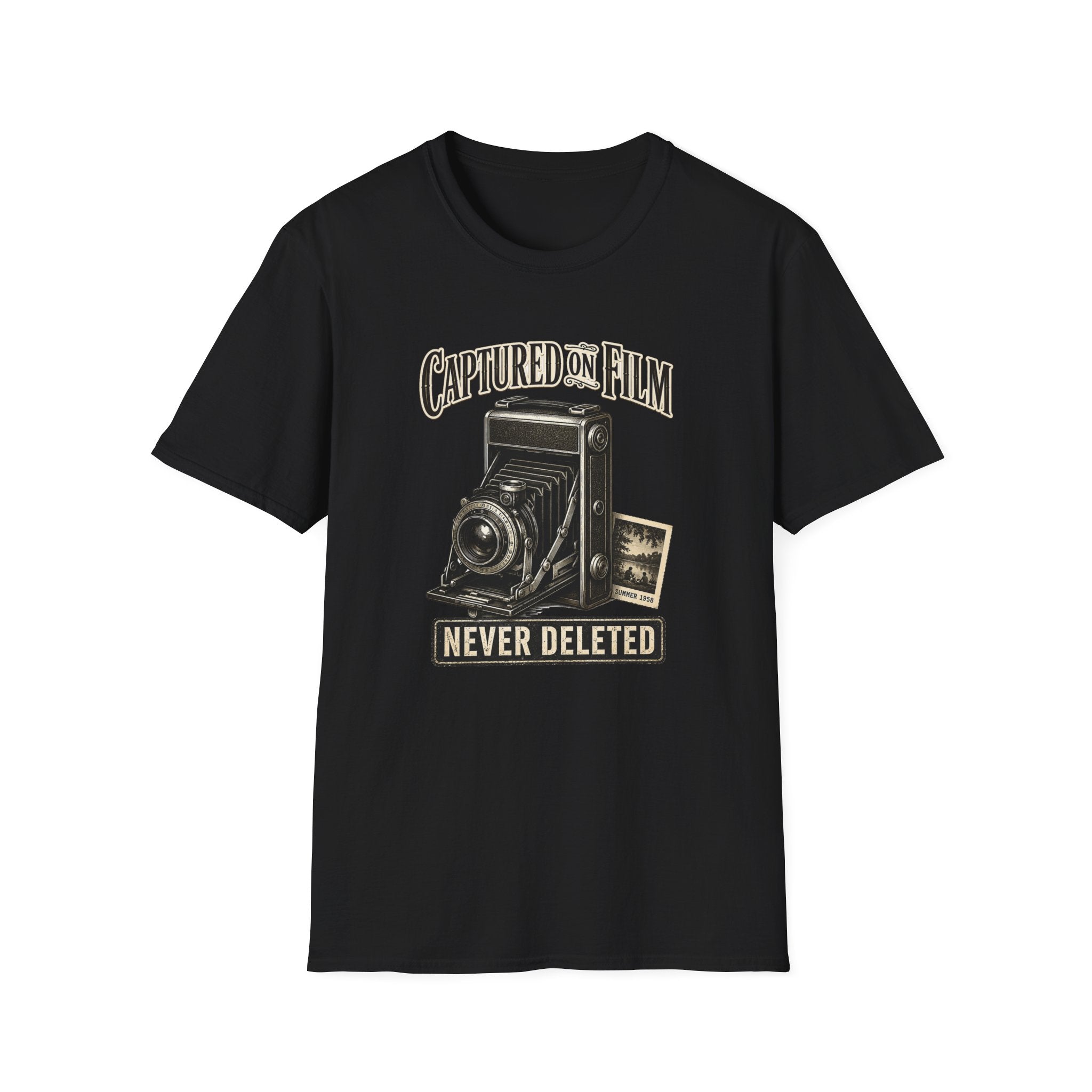 Captured On Film Never Deleted-T-Shirt