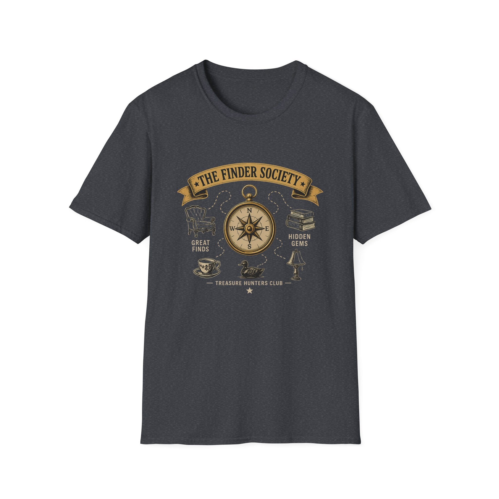 The Finder Society Treasure Hunters Club-T-Shirt