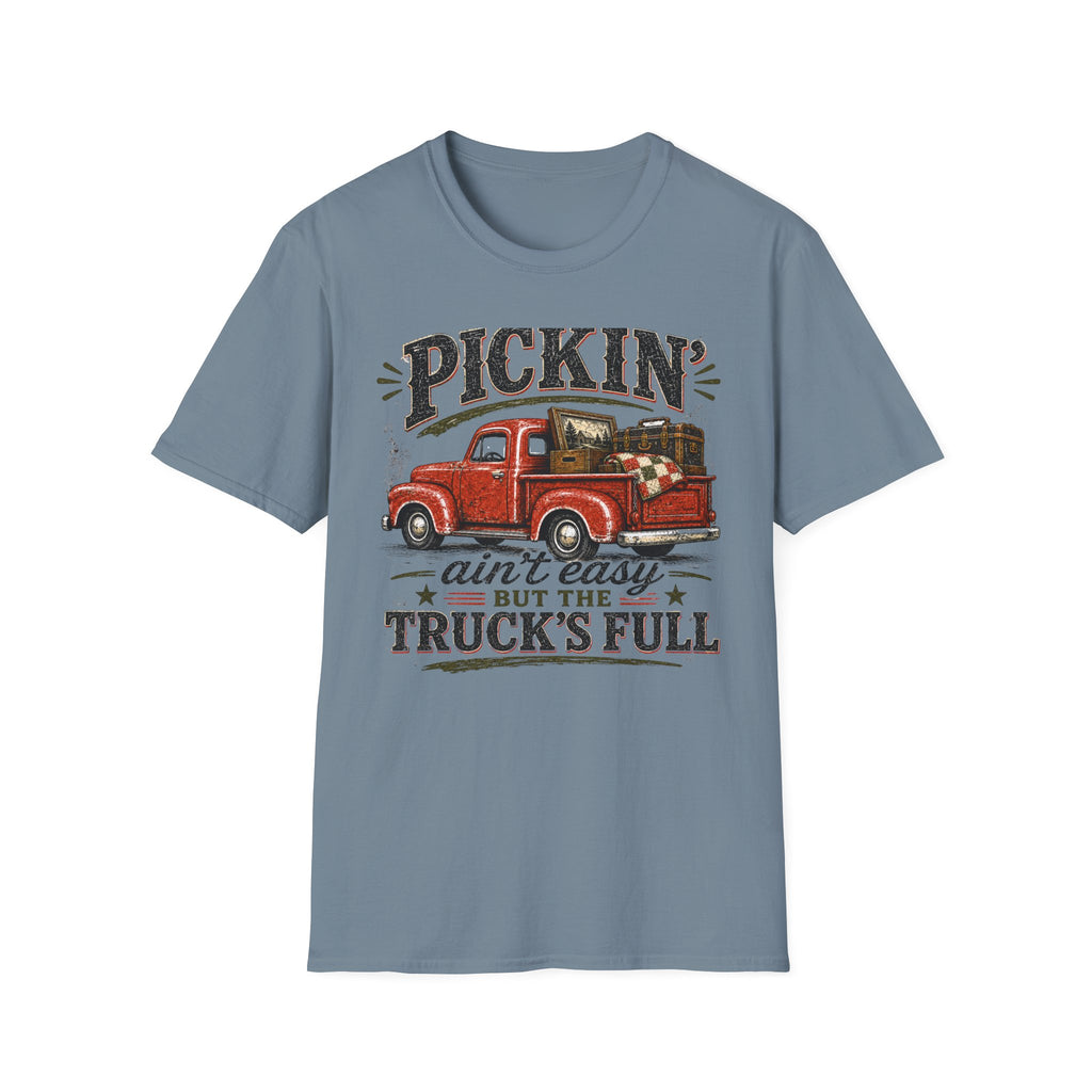 Pickin' Ain't Easy-T-Shirt