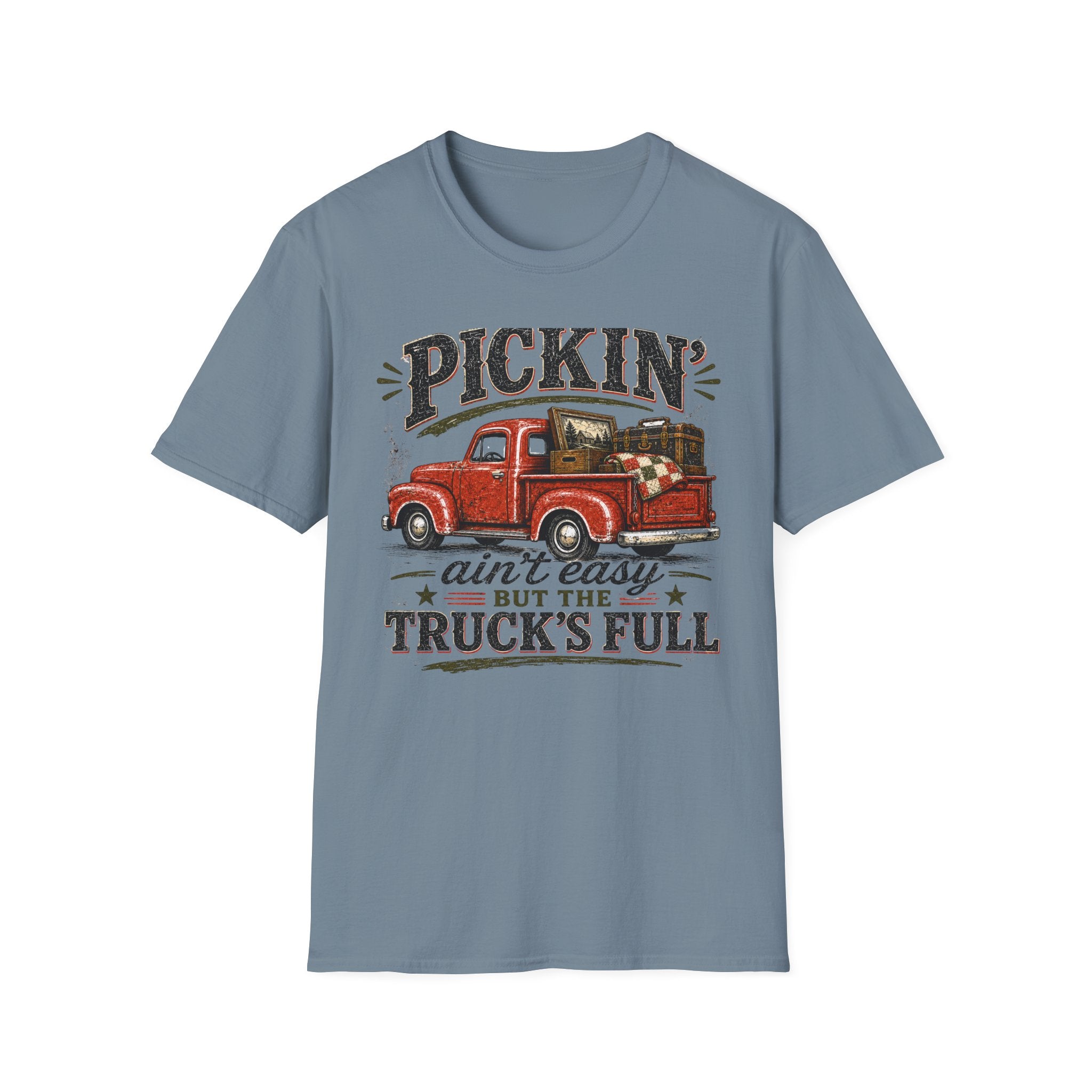 Pickin' Ain't Easy-T-Shirt