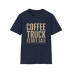 Coffee Truck Estate Sale Repeat As Necessary -T-Shirt
