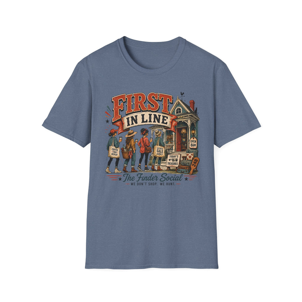 First In Line-Ladies-T-Shirt
