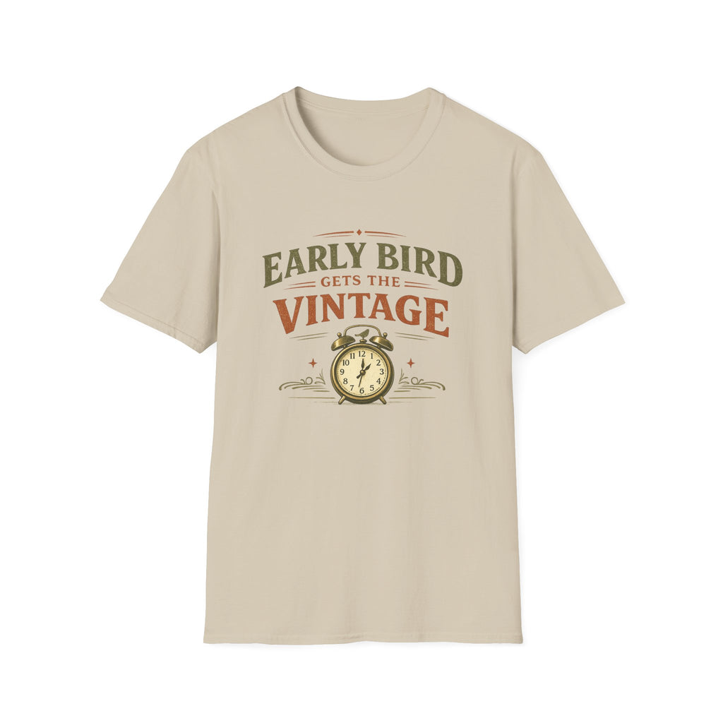Early Bird Gets The Vintage-T-Shirt