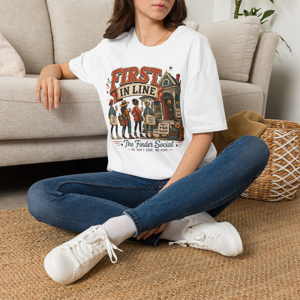First In Line-Ladies-T-Shirt