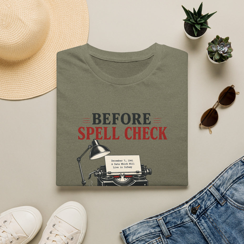 Before Spell Check There Was Thinking-T-Shirt