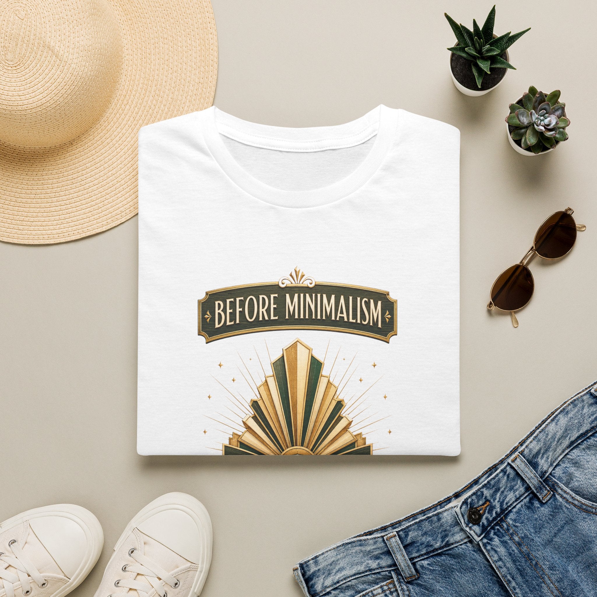 Before Minimalism There Was Style-T-Shirt