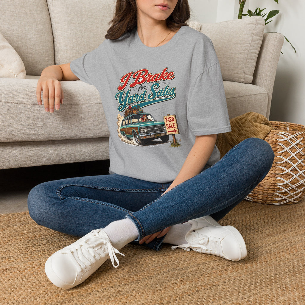 I Brake For Yard Sales-T-Shirt