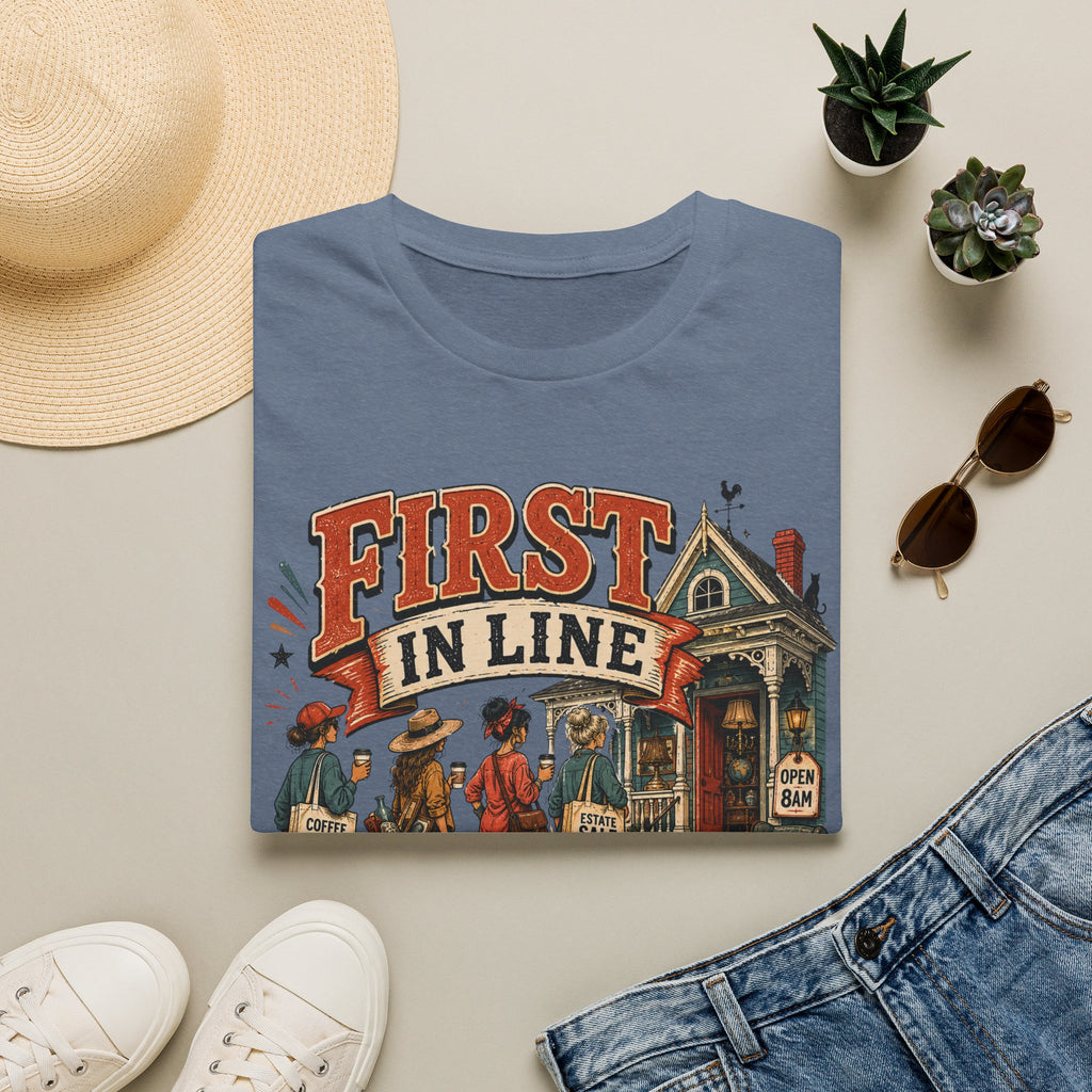 First In Line-Ladies-T-Shirt