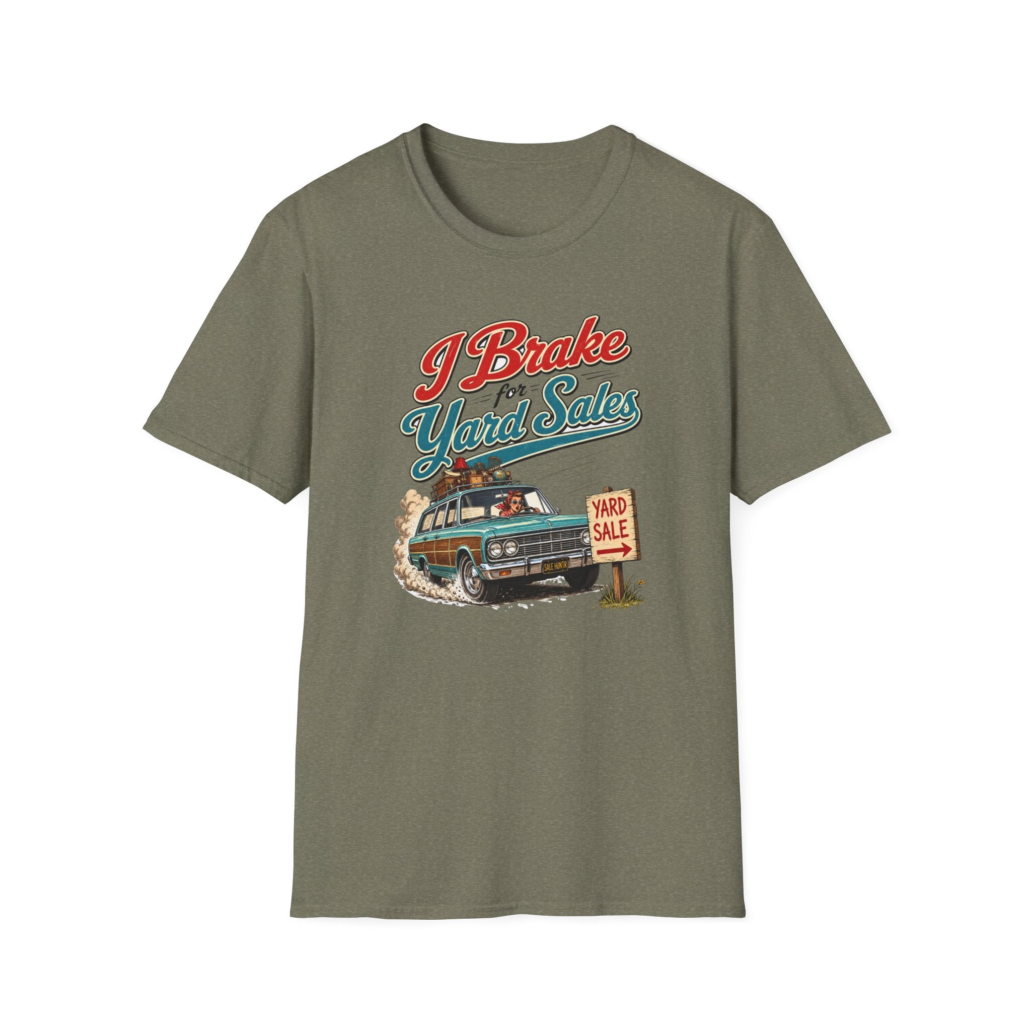 I Brake For Yard Sales-T-Shirt