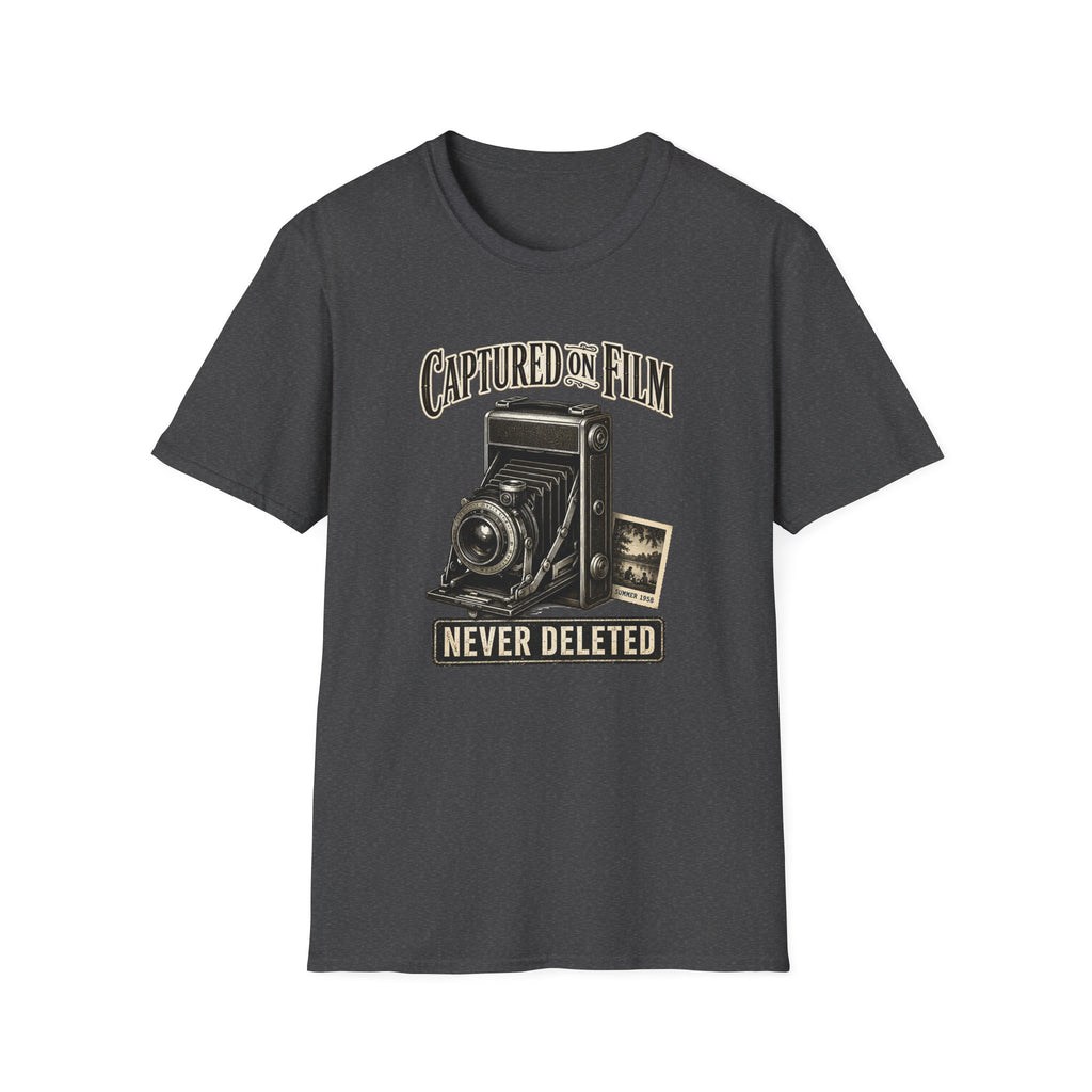 Captured On Film Never Deleted-T-Shirt