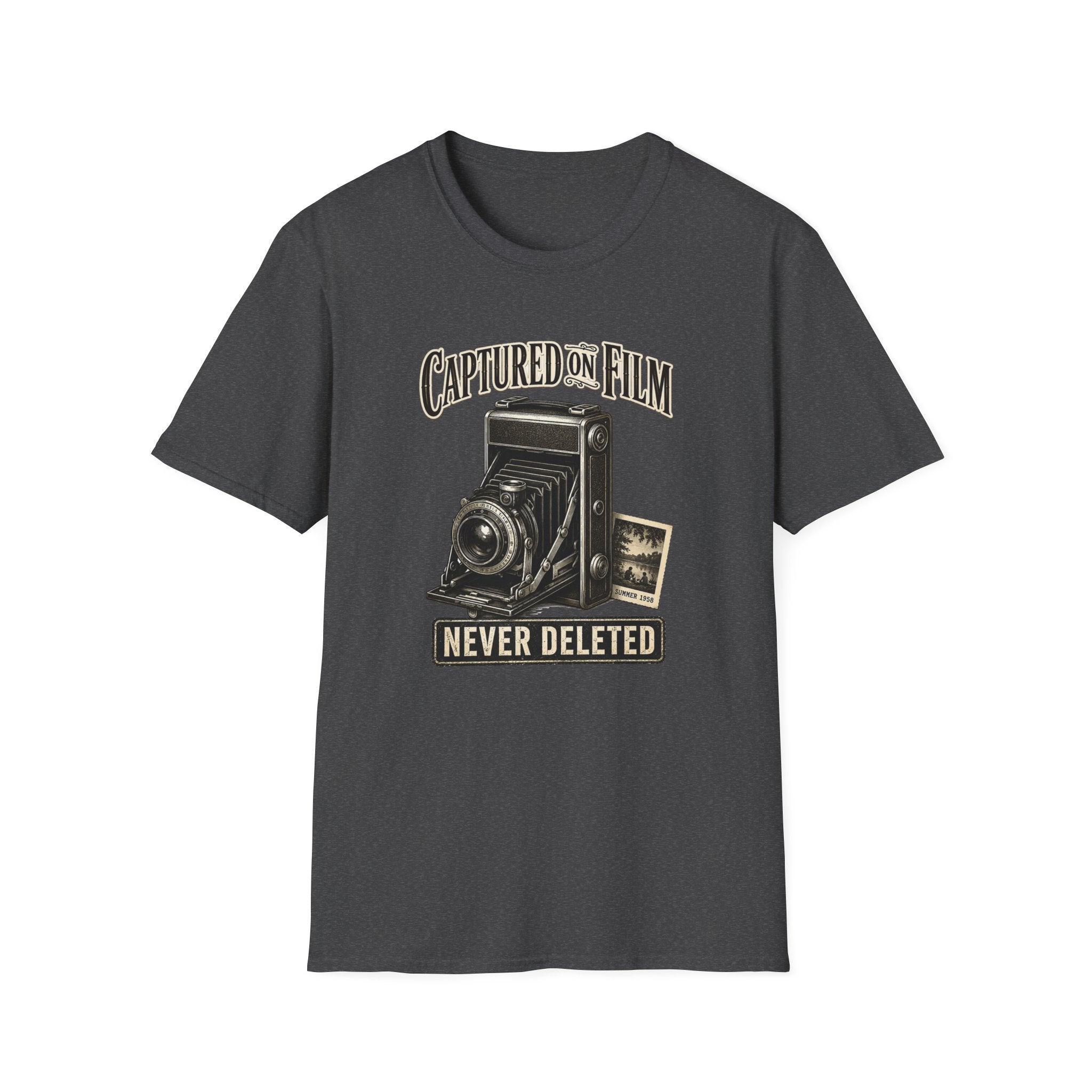Captured On Film Never Deleted-T-Shirt