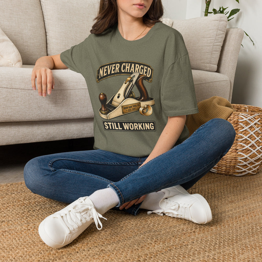 Never Charged Still Working-T-Shirt