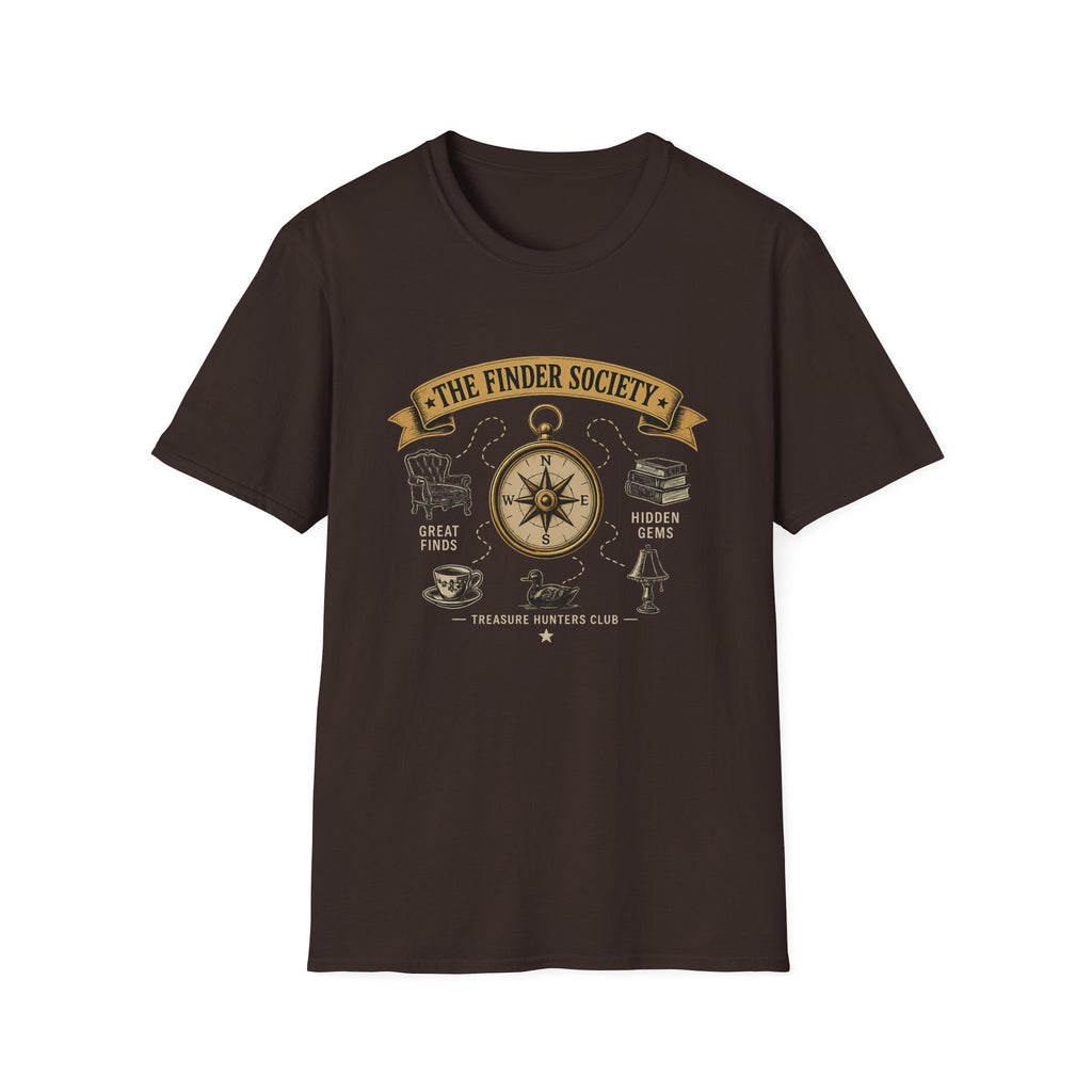 The Finder Society Treasure Hunters Club-T-Shirt