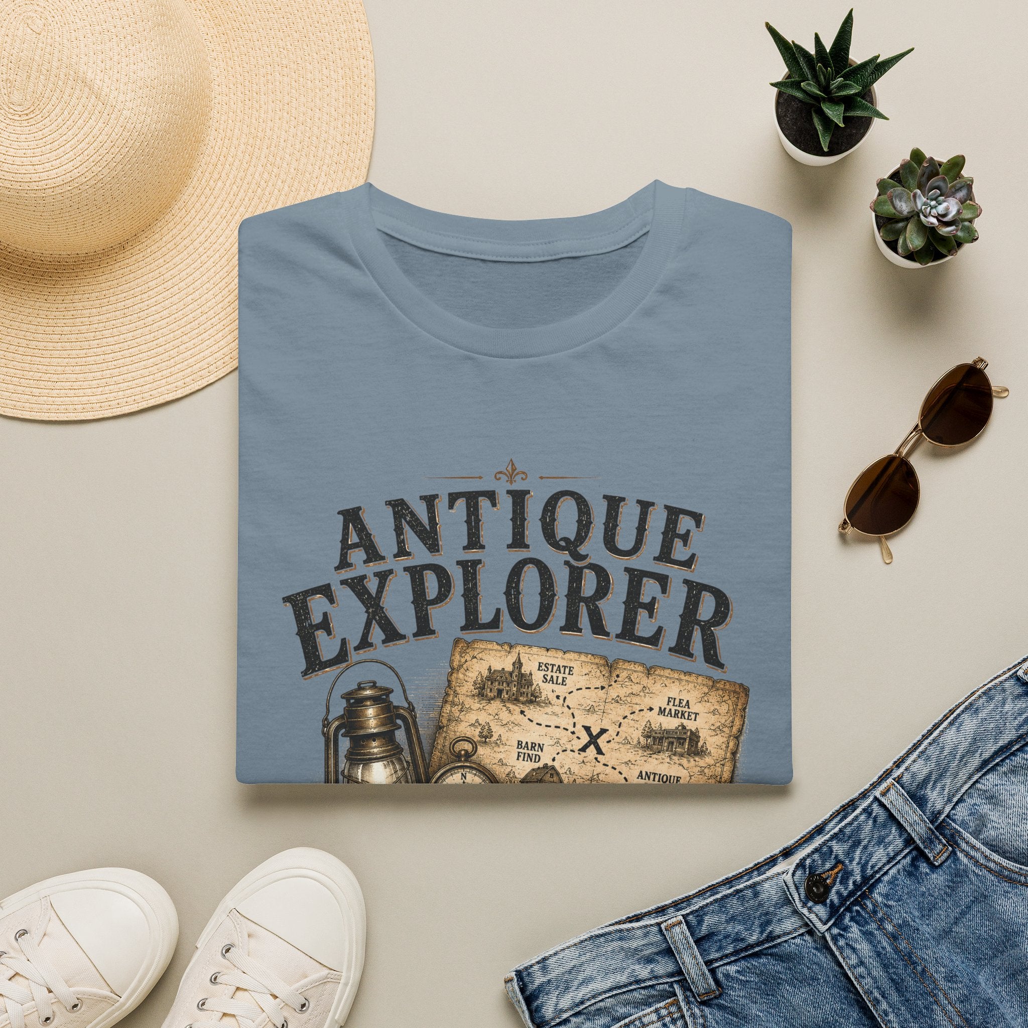 Antique Explorer-T-Shirt