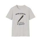 Before Keyboards There Was Cursive-T-Shirt