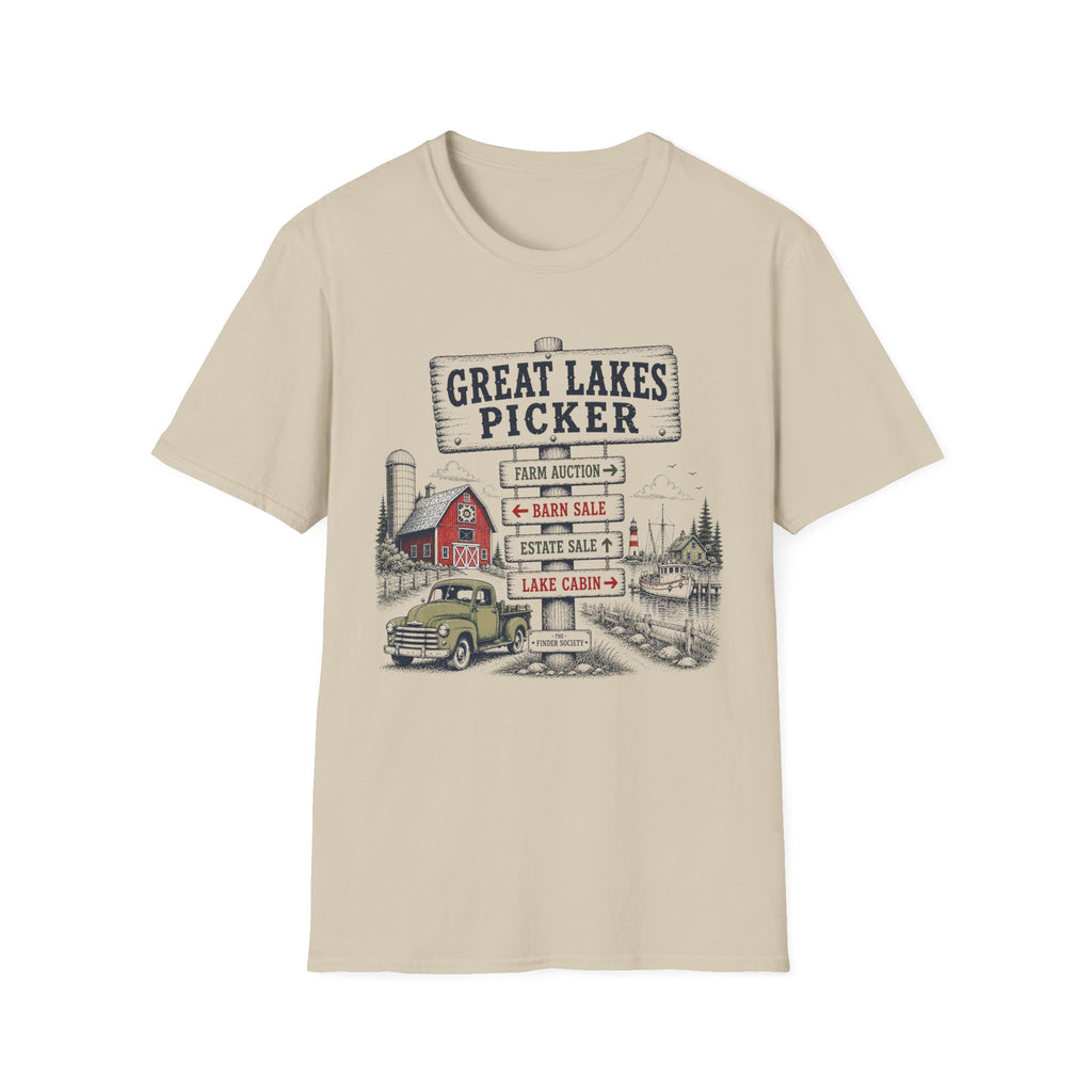 Great Lakes Picker -T-Shirt