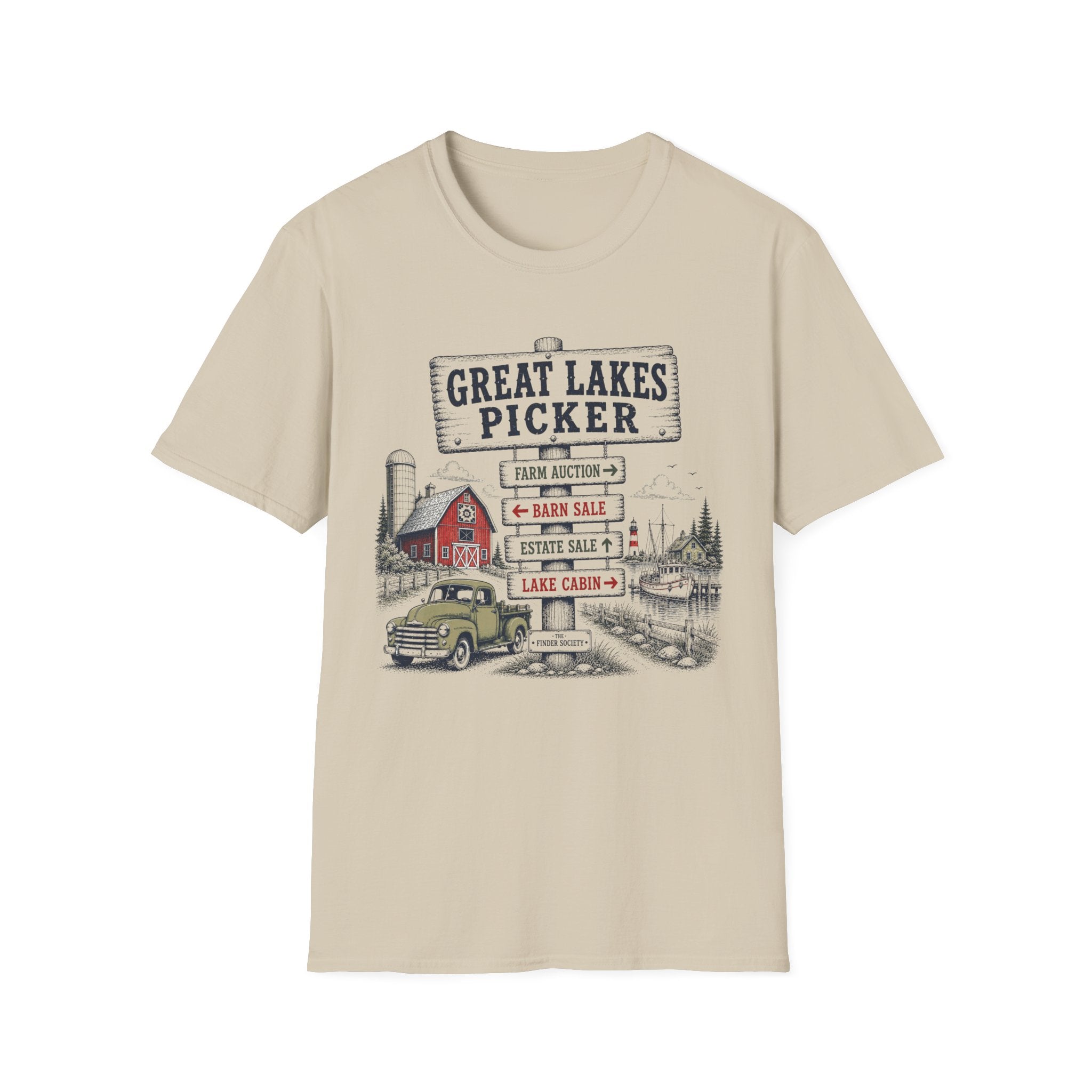 Great Lakes Picker -T-Shirt