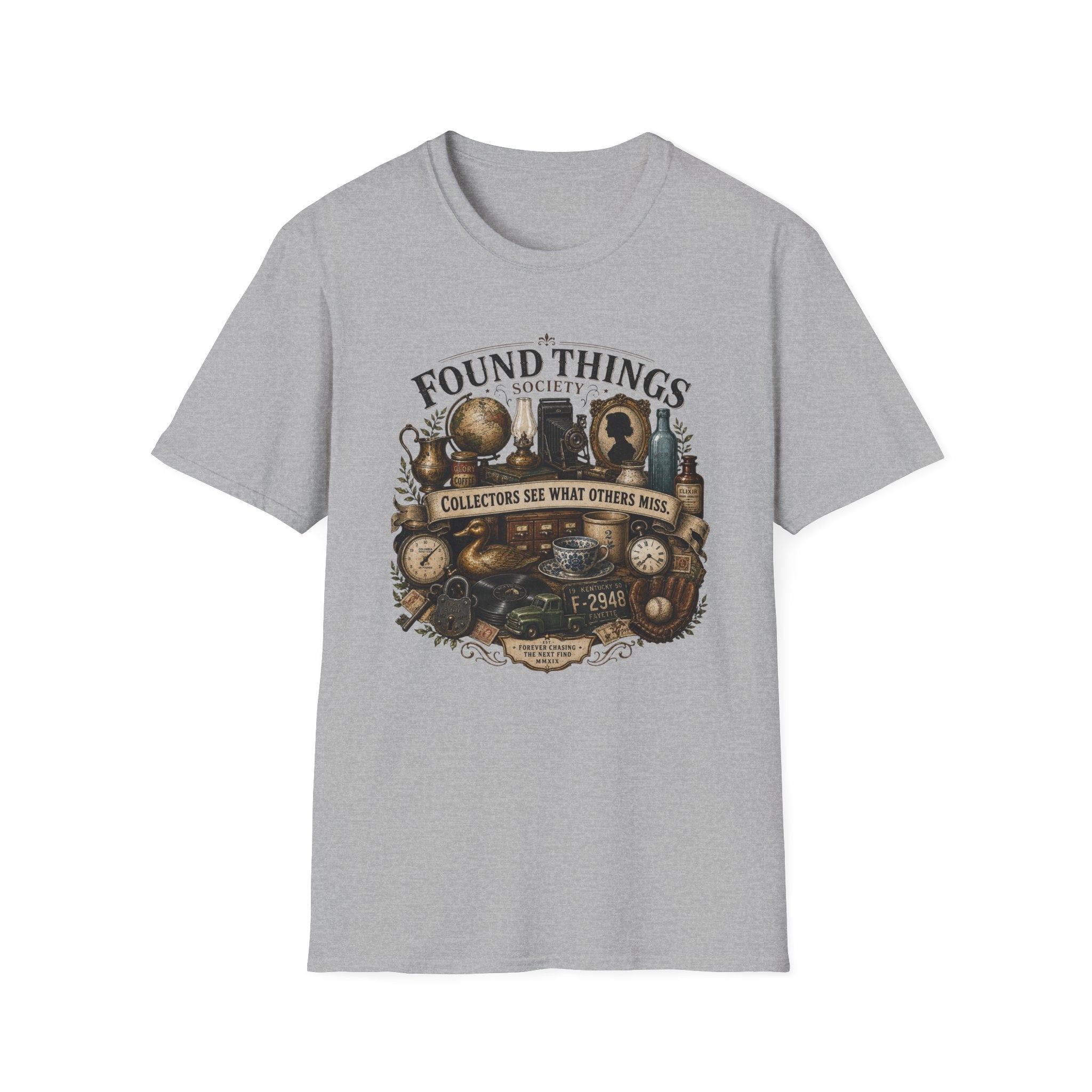 Found Things Society-T-Shirt